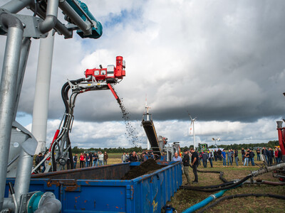 Maschinenvorf&uuml;hrung G&uuml;lletechnik Nortrup 2025