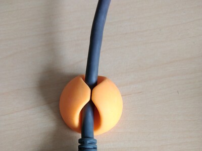 Kabelclips - © Anne Dirking Kabelclips