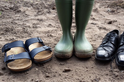 Landwirtschaft im Nebenerwerb: welcher Schuh darf es heute sein?
