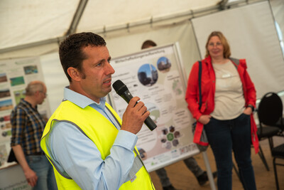 Maschinenvorf&uuml;hrung G&uuml;lletechnik Nortrup 2025