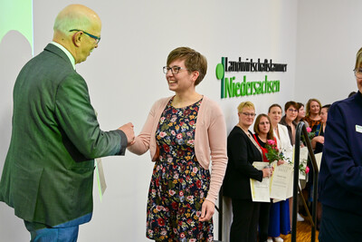 &Uuml;bergabe Meisterbriefe Hauswirtschaft 2025 in Hannover