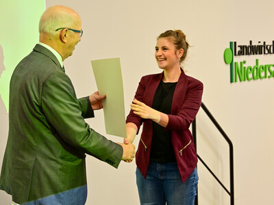 &Uuml;bergabe Meisterbriefe Hauswirtschaft 2025 in Hannover