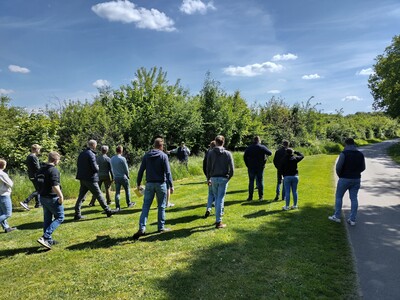 Heckenseminar 9 Jahre junge Hecke