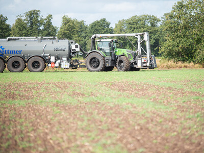Maschinenvorf&uuml;hrung G&uuml;lletechnik Nortrup 2025