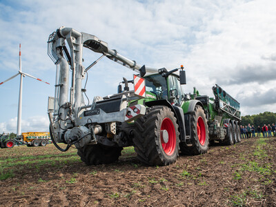 Maschinenvorf&uuml;hrung G&uuml;lletechnik Nortrup 2025