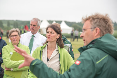 Feldtage 2023 der Landwirtschaftskammer Niedersachsen in Nordstemmen mit Besuch von Agrarministerin Miriam Staudte am Donnerstag (1. Juni).