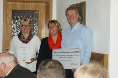 Verleihung des Staatsehrenpreises an den Betrieb Meyer, Kettenkamp