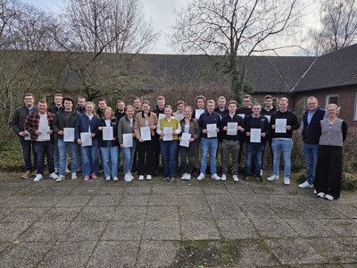 Absolventen der Unternehmerschule Vechta 2026