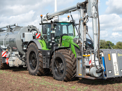 Maschinenvorf&uuml;hrung G&uuml;lletechnik Nortrup 2025