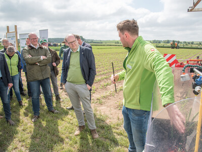 Tag zwei der Feldtage der Landwirtschaftskammer Niedersachsen am 02.06.2023 auf der Versuchsstation Poppenburg in Nordstemmen (Kreis Hildesheim).