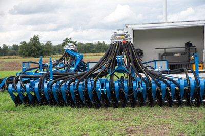 Maschinenvorf&uuml;hrung G&uuml;lletechnik Nortrup 2025