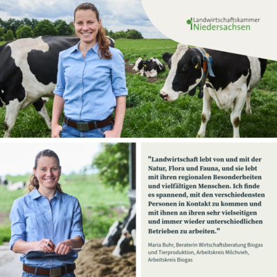 Maria Buhr - Wirtschaftsberaterin Tierproduktion und Biogas