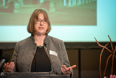 Frauke Patzke, Staatssekret&auml;rin im nieders&auml;chsischen Agrarministerium, auf dem Gesellschaftsabend der Landwirtschaftskammer Niedersachsen am 19.11.2025 in Oldenburg.