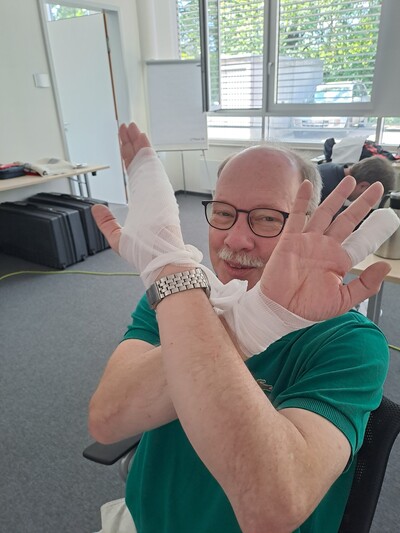 So sehen professionelle Verbände aus.