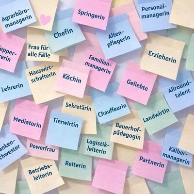 Rollenvielfalt auf dem Hof