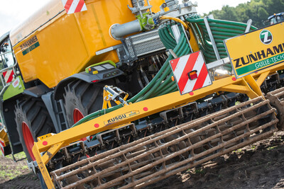 Maschinenvorf&uuml;hrung G&uuml;lletechnik Nortrup 2025