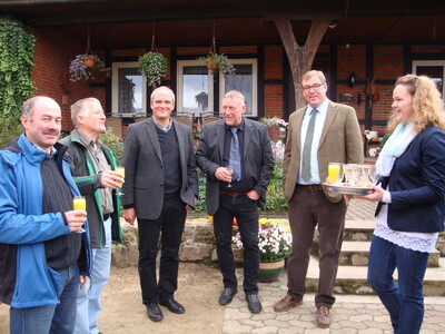 Auch einige Züchterkollegen waren zur Preisverleihung gekommen - © Klaus Gerdes Auch einige Züchterkollegen waren zur Preisverleihung gekommen