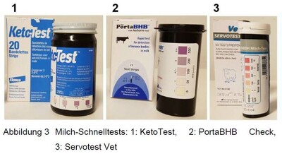 Milch-Schnelltests - © Henrike Jansen Milch-Schnelltests