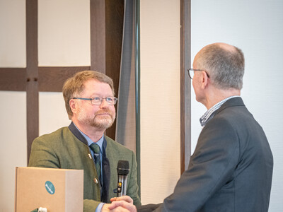 Verabschiedung des Osnabr&uuml;cker Bezirksstellenleiters Ludger Bernhold am 27.02.2026 in Bohmte.
