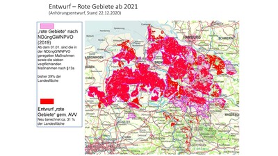 Entwurf Rote Gebiete ab 2021