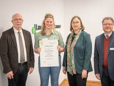 Ehrung der jahrgangsbesten Absolvent/-innen in der Aus- und Fortbildung 2025 am 11.02.2026 in Hannover.