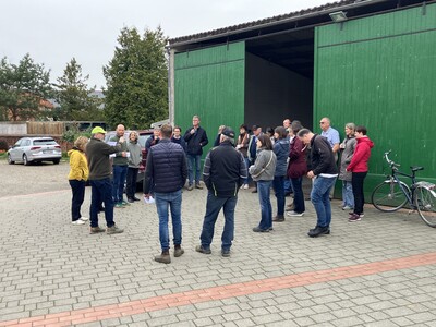 Die Ständige Senatskommission 'Transformation von Agrar- und Ernährungssystemen zu Besuch im niedersächsischen Landschaftslabor im Projekt FInAL