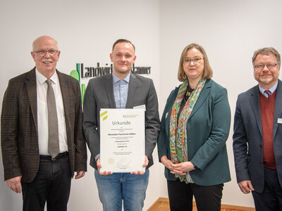 Ehrung der jahrgangsbesten Absolvent/-innen in der Aus- und Fortbildung 2025 am 11.02.2026 in Hannover.