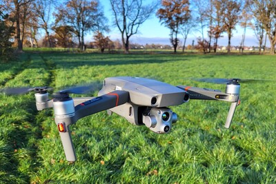 Drohne zum Erkennen von Kitzen
