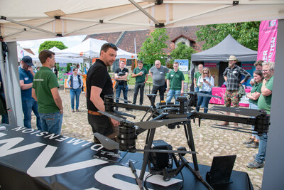 Workshop zu Spot-Spray beim Fach-Event &bdquo;Zwischen Acker und App &ndash; Digitalisierung Ihres Pflanzenbaus&ldquo; auf der Dom&auml;ne Schickelsheim (K&ouml;nigslutter/Kreis Helmstedt).