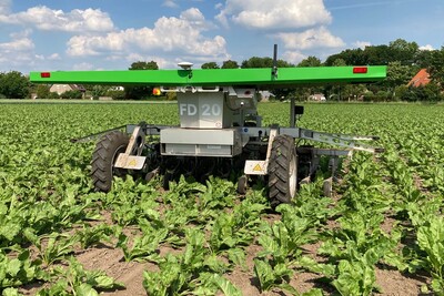Farmdroid in Zuckerrüben