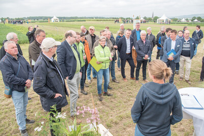Tag zwei der Feldtage der Landwirtschaftskammer Niedersachsen am 02.06.2023 auf der Versuchsstation Poppenburg in Nordstemmen (Kreis Hildesheim).
