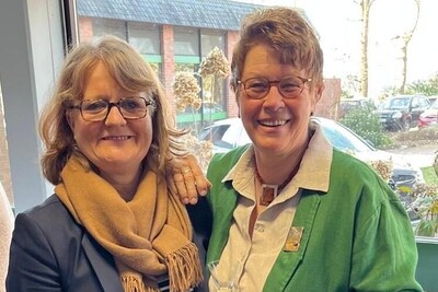 Verabschiedung von Christine Strodthoff-Schneider von Gerda von Lienen