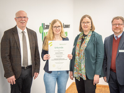 Ehrung der jahrgangsbesten Absolvent/-innen in der Aus- und Fortbildung 2025 am 11.02.2026 in Hannover.