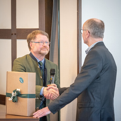 Verabschiedung des Osnabr&uuml;cker Bezirksstellenleiters Ludger Bernhold am 27.02.2026 in Bohmte.