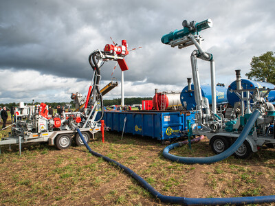 Maschinenvorf&uuml;hrung G&uuml;lletechnik Nortrup 2025