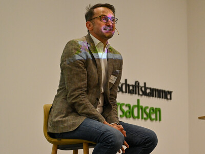 Kommunikationsexperte Jakob Lipp auf der Fachtagung Frauen in der Landwirtschaft - Mut tut gut!