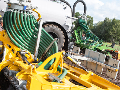 Maschinenvorf&uuml;hrung G&uuml;lletechnik Nortrup 2025