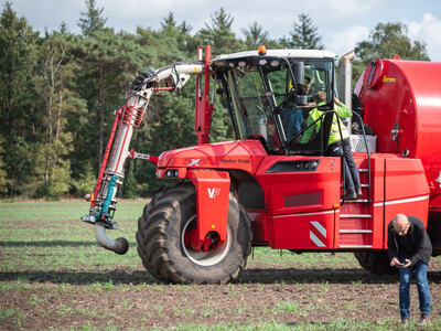 Maschinenvorf&uuml;hrung G&uuml;lletechnik Nortrup 2025