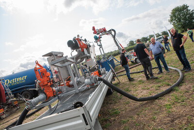 Maschinenvorf&uuml;hrung G&uuml;lletechnik Nortrup 2025