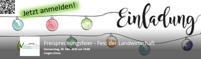 Einladung Fest der Landwirtschaft 2025