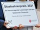 Verleihung des Staatsehrenpreises an den Betrieb Brüning, Ochtmannien - © LWK Niedersachsen Verleihung des Staatsehrenpreises an den Betrieb Brüning, Ochtmannien