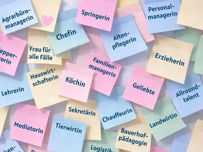 Rollenvielfalt auf dem Hof