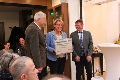 Staatsehrenpreis Hanne-Sustrath GbR 2018 - © LWK Niedersachsen Staatsehrenpreis Hanne-Sustrath GbR 2018