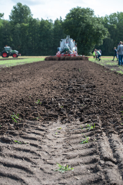 Maschinenvorf&uuml;hrung G&uuml;lletechnik Nortrup 2025