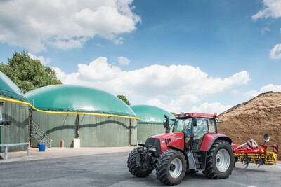 Die Produktion von Strom und W&auml;rme durch Biogas produziert weniger klimasch&auml;dliches Kohlendioxid (CO2) als die Energieerzeugung durch fossile Energietr&auml;ger wie Braunkohle und Erdgas.