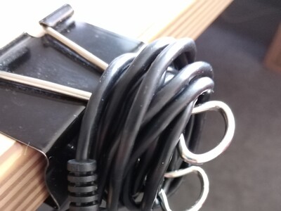 Foldbackklammern - © Anne Dirking Foldbackklammern