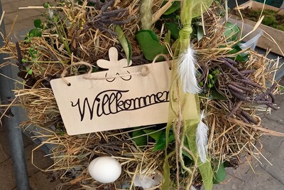 Frühlingskranz - © Ursel Kruse Frühlingskranz