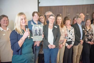 Verabschiedung des Osnabr&uuml;cker Bezirksstellenleiters Ludger Bernhold am 27.02.2026 in Bohmte.
