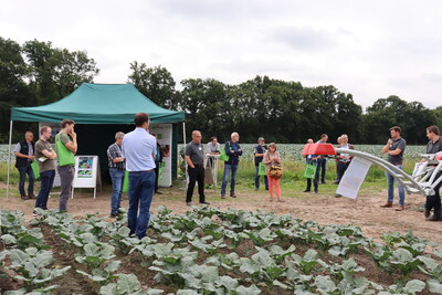Spannende Vortr&auml;ge beim Feldtag 'Digitales N&auml;hrstoffmanagement im Gem&uuml;sebau' 2