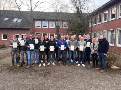 Neue Landwirtschaftsmeister der Unternehmerschule Vechta - © Stephan Mählmann Neue Landwirtschaftsmeister der Unternehmerschule Vechta